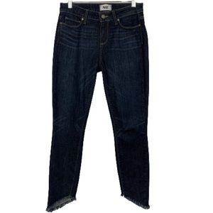 PAIGE Verdugo Ankle Frayed Angle Jeans